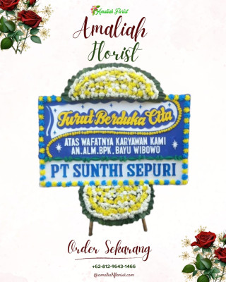 Papan Bunga Duka di Nungga