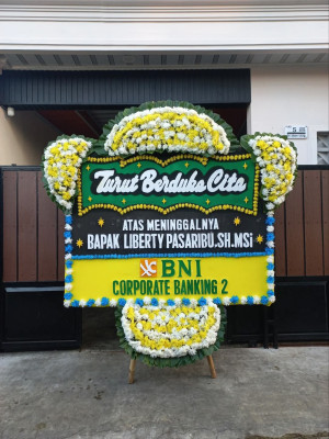 Papan Bunga Duka di Nungga