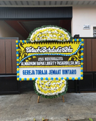 Papan Bunga Duka di Nungga