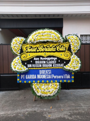 Papan Bunga Duka di Nungga