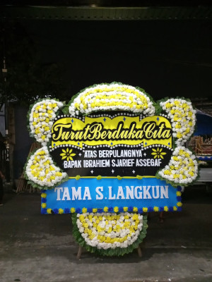 Papan Bunga Duka di Nungga