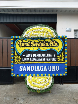 Papan Bunga Duka di Nungga