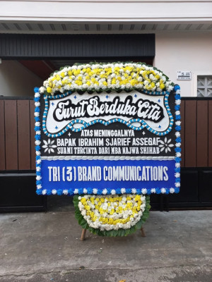 Papan Bunga Duka di Nungga
